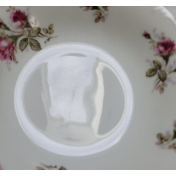 Vintage Fine China Japan - Royal Rose - Serving Vegetable Bowl 9 Inches Round - Picture 6 of 9